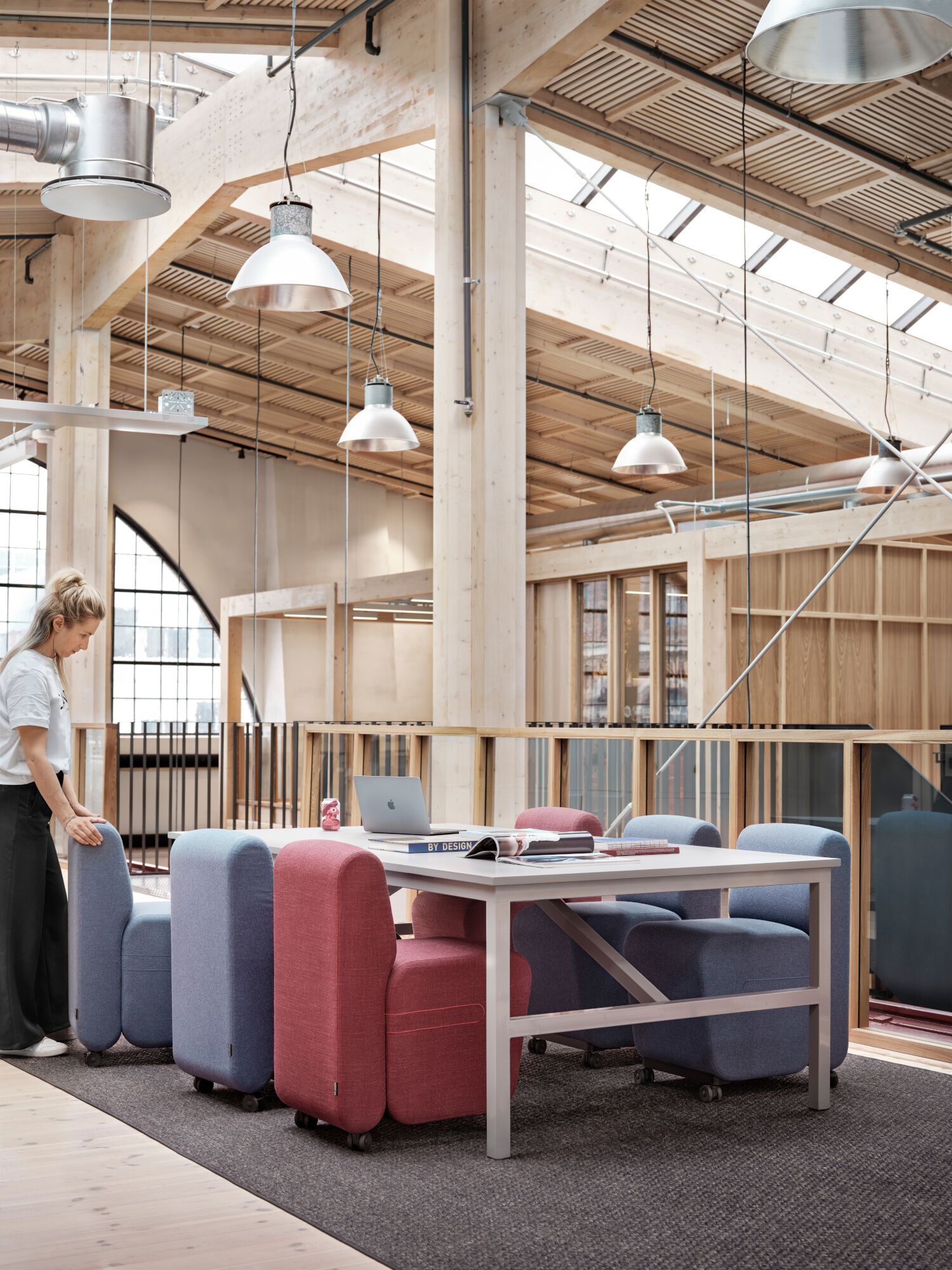 Модульное кресло с колесами Bla Station Bobby &amp ARCH-00012976 - Вид №11