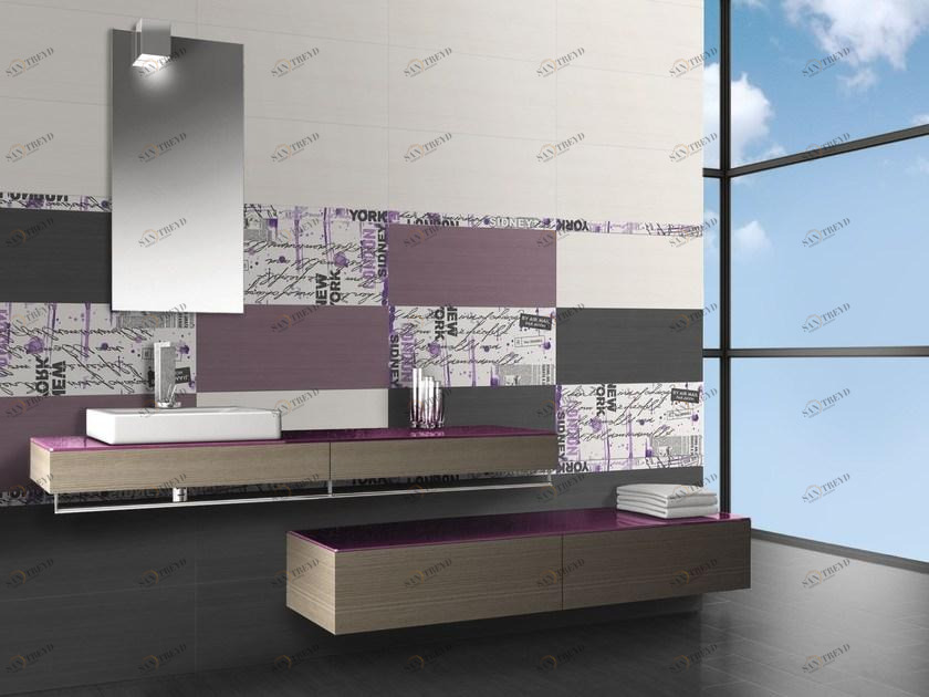 CERAMICHE BRENNERO Белая настенная плитка для дома Flou sun-id-1346514