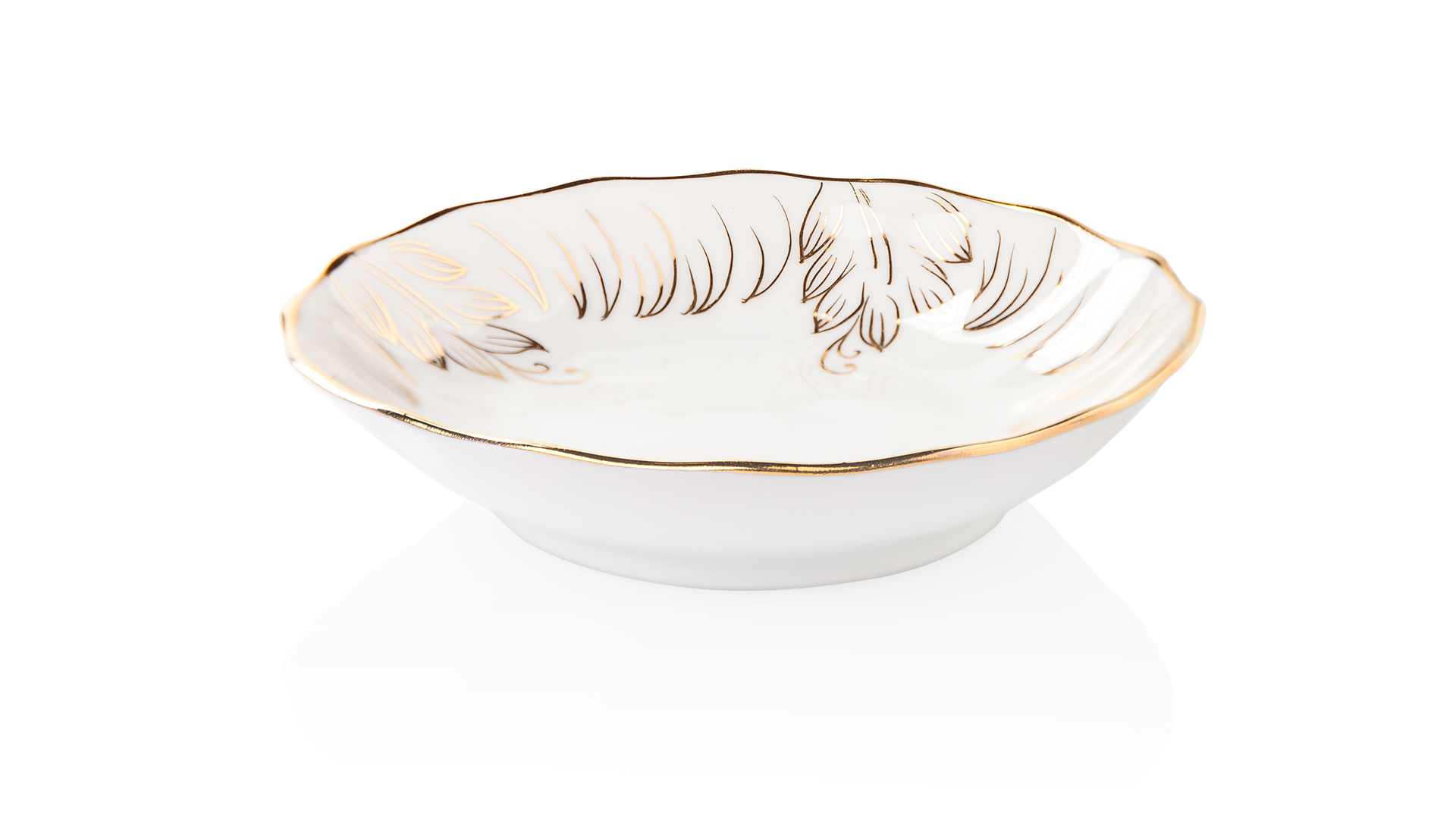 10617378 Мануфактуры Гарднеръ в Вербилках Чашка с блюдцем 100 № 1 "Сувенирная" Фарфор, Керамика  - Вид №3