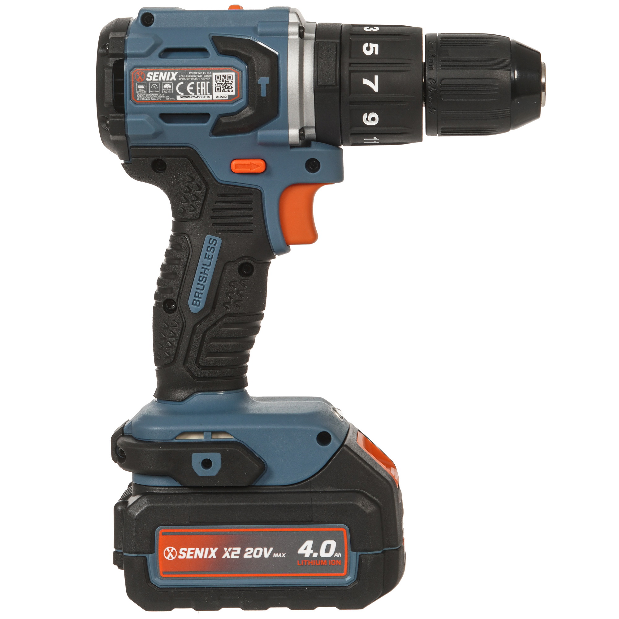 Дрель-шуруповерт SENIX PDHX2-M2-EU Volt Max X2 5631296 STDN-0008704 - Вид №2