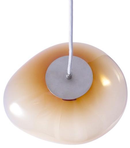 ELOA Подвесной светильник с прямым светом ручной работы из дутого стекла Planetoide Cen.s - Вид №1