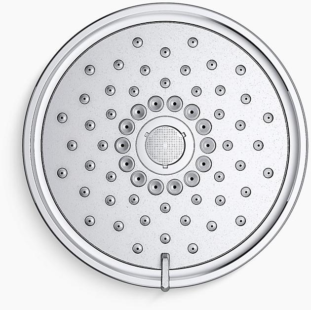 KOHLER Многофункциональная душевая лейка Purist 2,5 галлона в минуту с технологией всасывания воздуха Katalyst K-22170-CP  - Вид №2