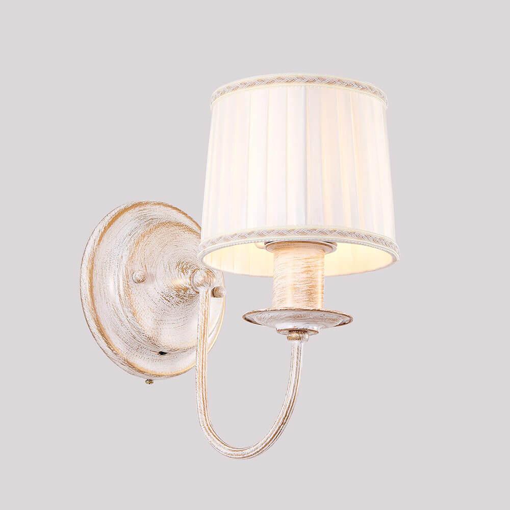 Бра металлическое с абажуром белое "Дижон" CL429311 CITILUX ДИЖОН 00-3928170 Белый  - Вид №1