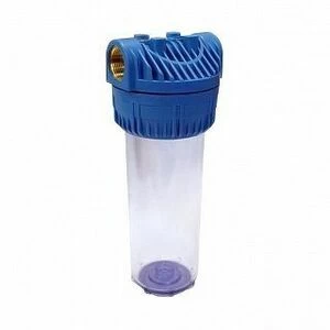 Корпус Гейзер FH017 1" 10"   прозрачный для холодной воды