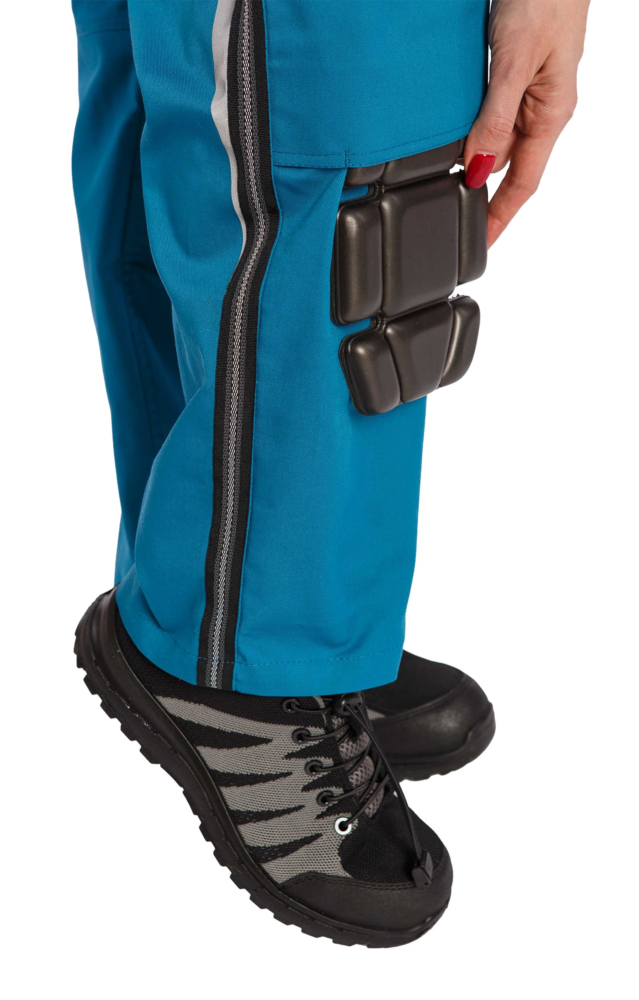 5027160 Костюм  женский аквамарин черный STATUS  Женская размер 60-62/158-164  - Вид №27