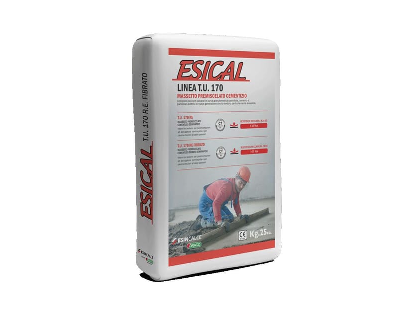 Предварительно смешанная стяжка из фибратного цемента ESINCALCE Esical ARCH-00066308