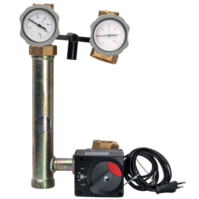 Насосная группа Meibes MK 1" без насоса, электронный термостат 20-80 С M458905EARU - Вид №3