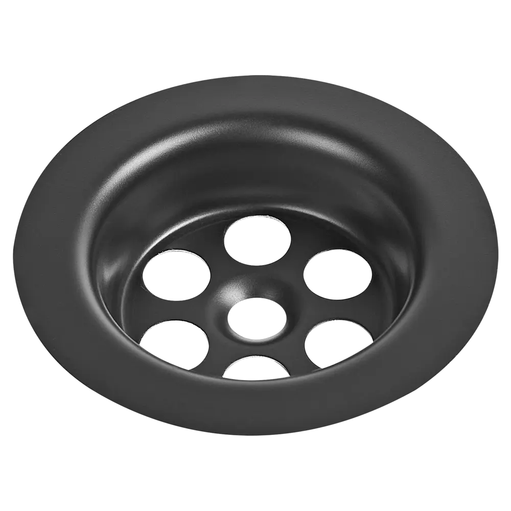 Решетка для выпуска раковины РК-172-Ч 63 мм нержавеющая сталь черная Santreyd STLM-2108021 - Вид №1