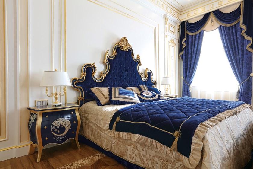 Bellotti Ezio Двуспальная кровать из бархата с тафтинговым изголовьем 3150 3150  - Вид №2