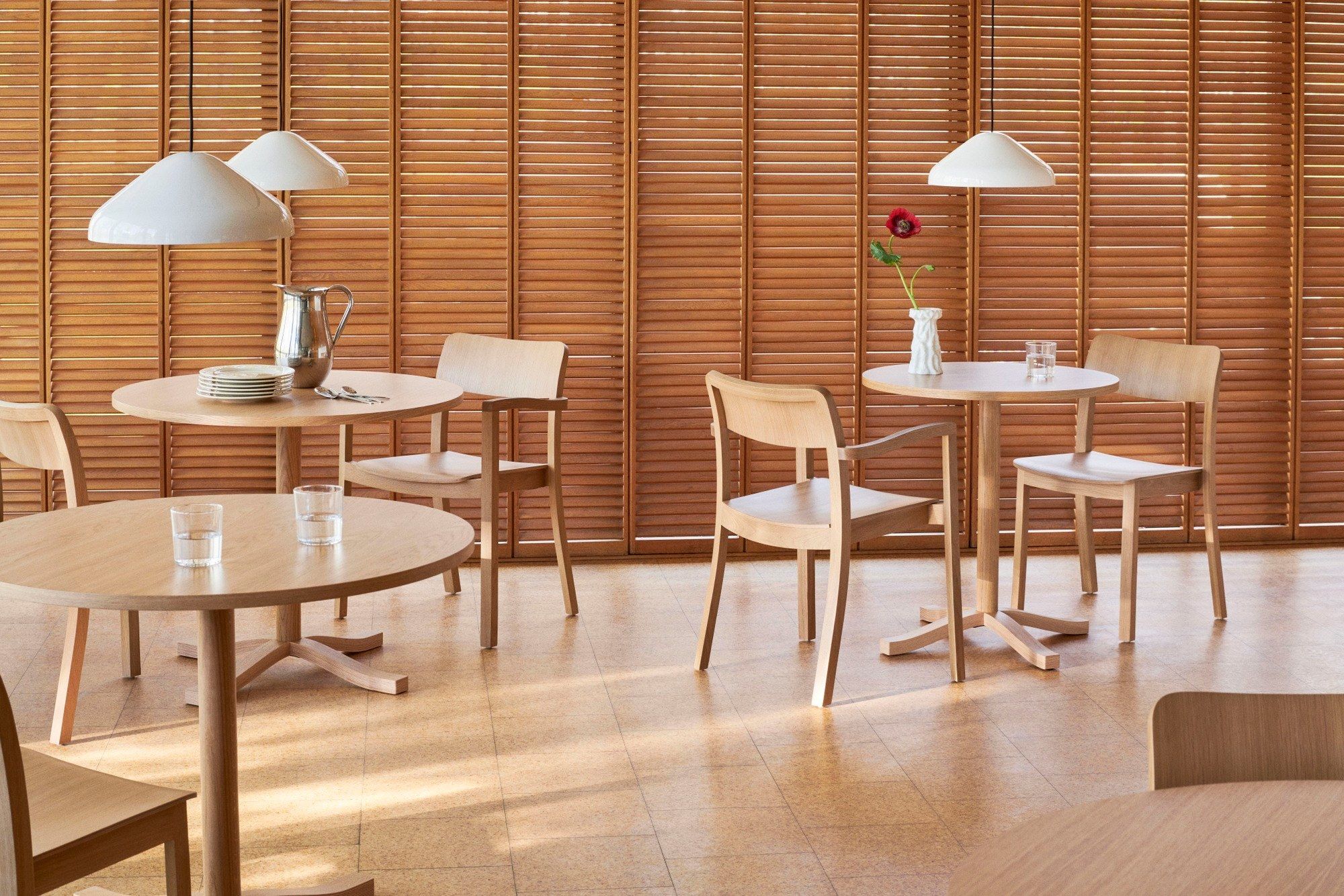 Деревянный штабелируемый стул с подлокотниками Hay Pastis ARCH-00080530 - Вид №31