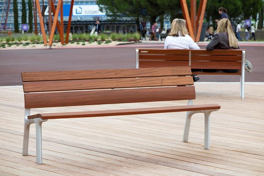 URBIDERMIS Деревянная скамейка со спинкой Neoromántico sun-id-1413564 - Вид №2