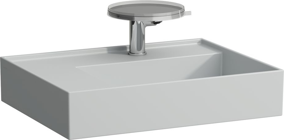 H8103350201121 Раковина с полочкой слева, со специальным скрытым сливом LAUFEN PRO - Вид №14