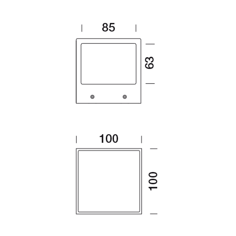 1010113 Подсветка стены Platek MINI ONE Applique  MINI ONE Applique - LED 3000K 33° (1 opening)  - Вид №6
