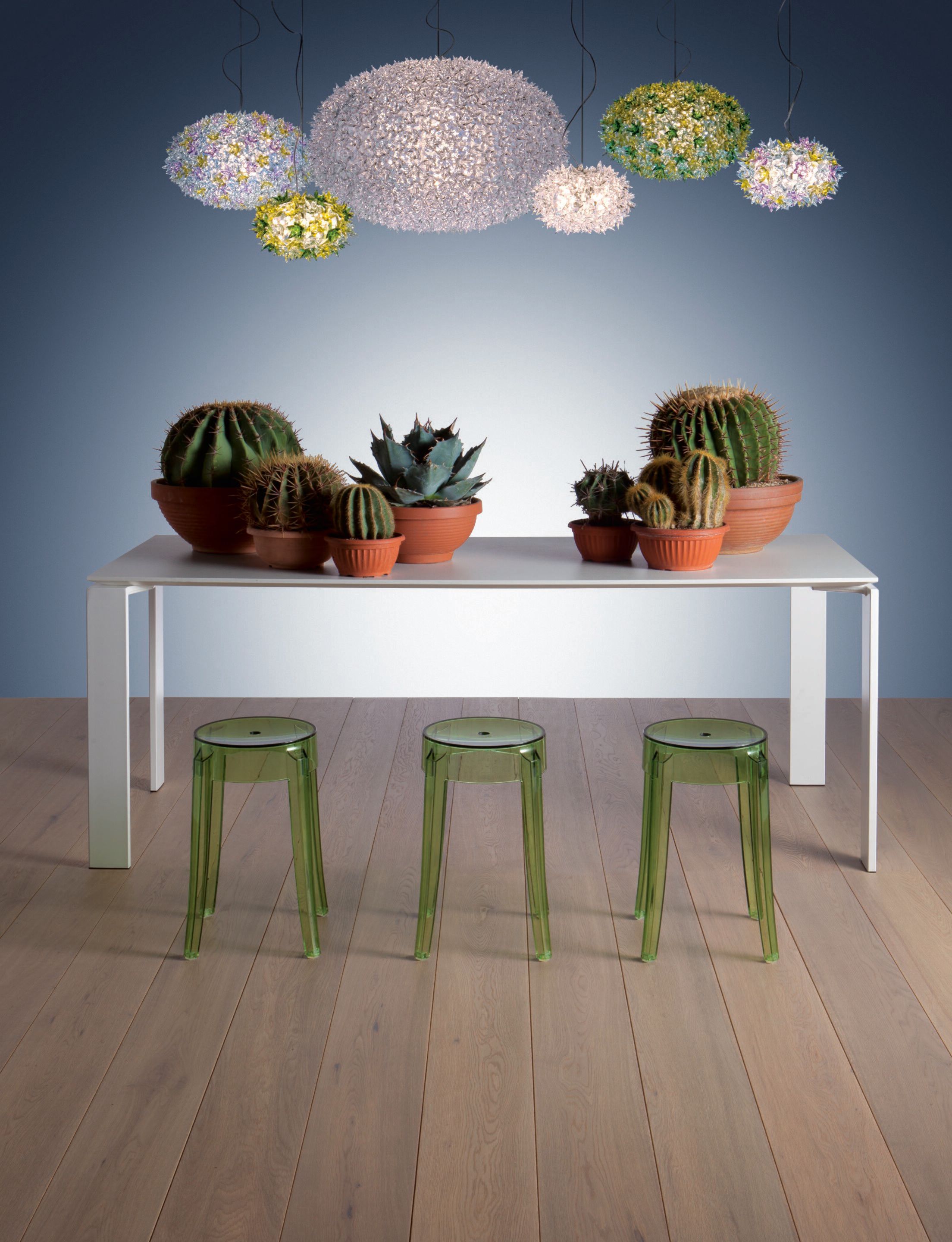 Светодиодный подвесной светильник из инженерного пластика Kartell BLOOM ARCH-00153170 - Вид №4