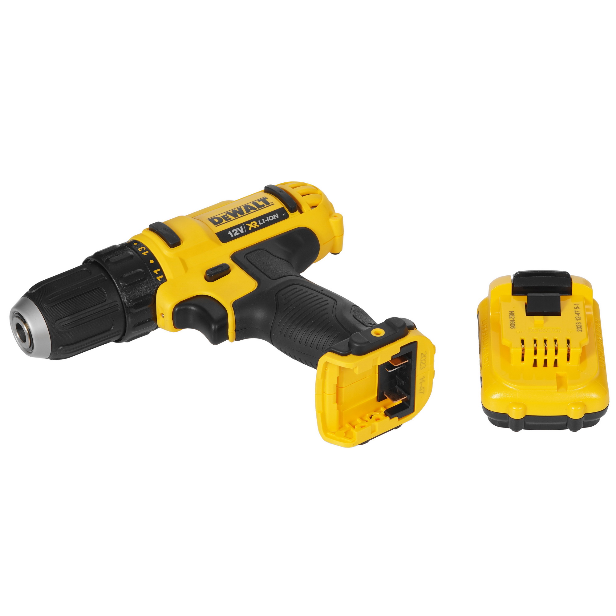 Дрель-шуруповерт DeWalt DCD710D2 XR 10.8/12V 5437795 STDN-0147345 - Вид №6