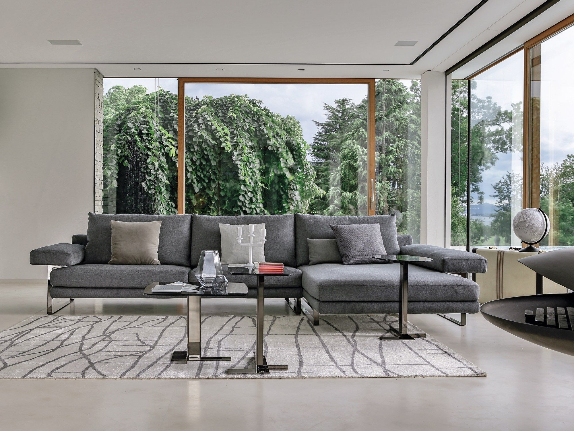 Секционный диван из ткани Arketipo EGO ARCH-00102437 - Вид №1