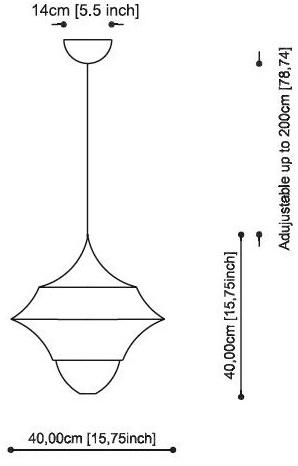 Quasar Подвесной светильник из никеля с кристаллами swarovski® Crystal galaxy sun-id-1435188 - Вид №2