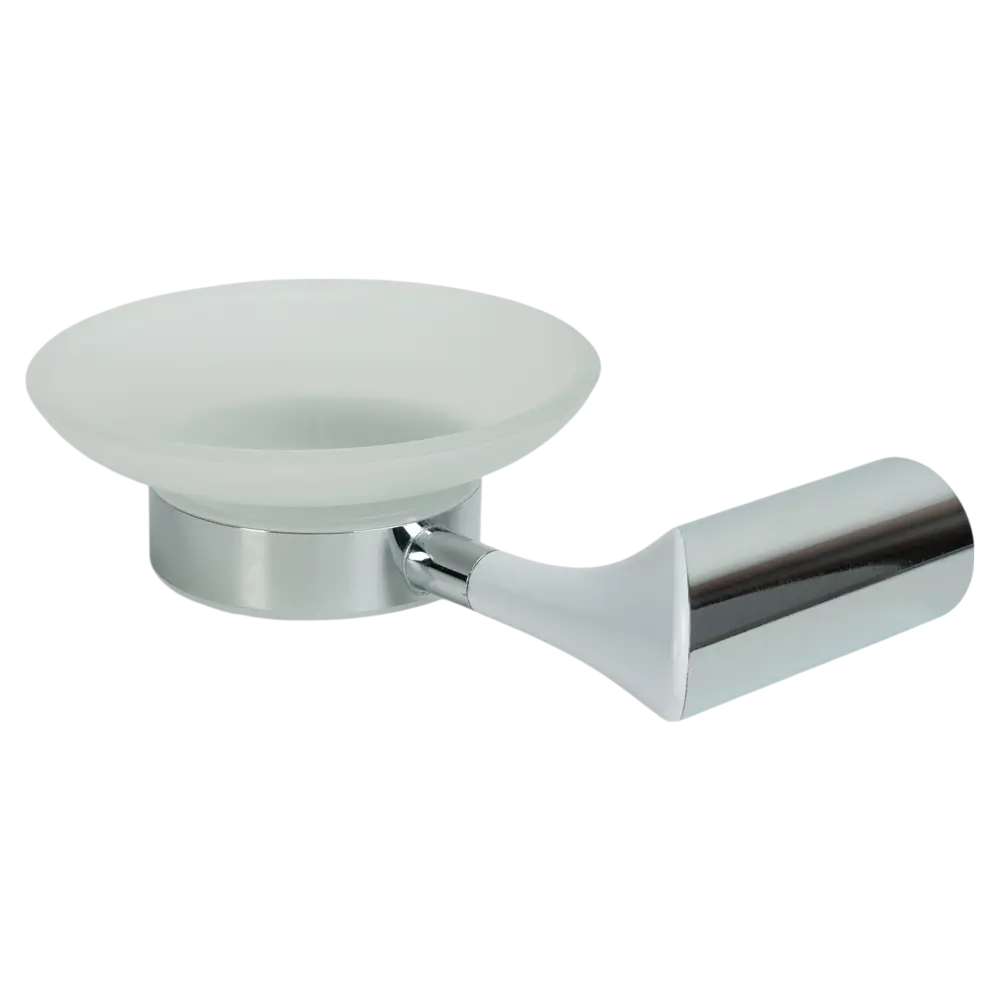 SWENSA Lock — элегантная подвесная мыльница матово-белая 89413100 STLM-1564486