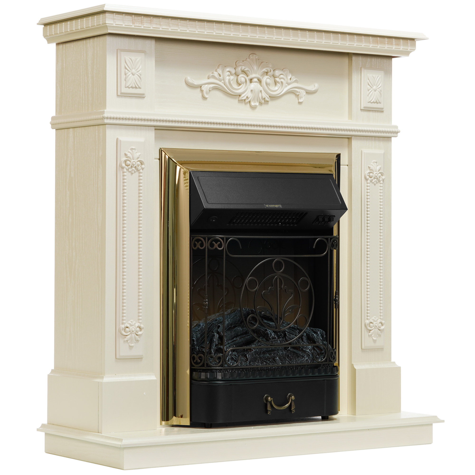 5342356 Каминокомплект RealFlame Lilian WT + Majestic Lux BR STDN-0131024 - Вид №1