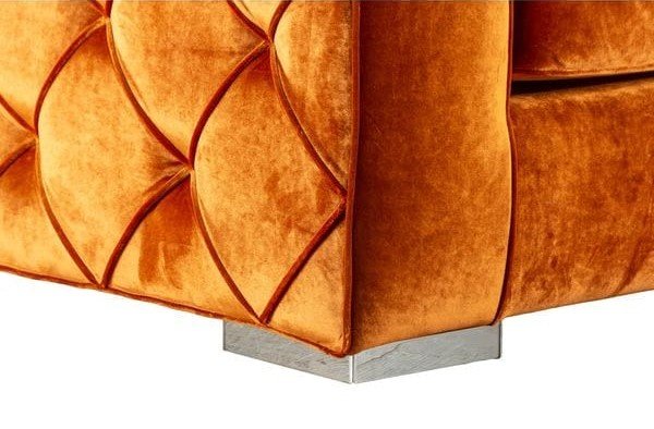 Диван Nevis прямой оранжевый UNICO ДИЗАЙНЕРСКИЕ 248954 Оранжевый  - Вид №4