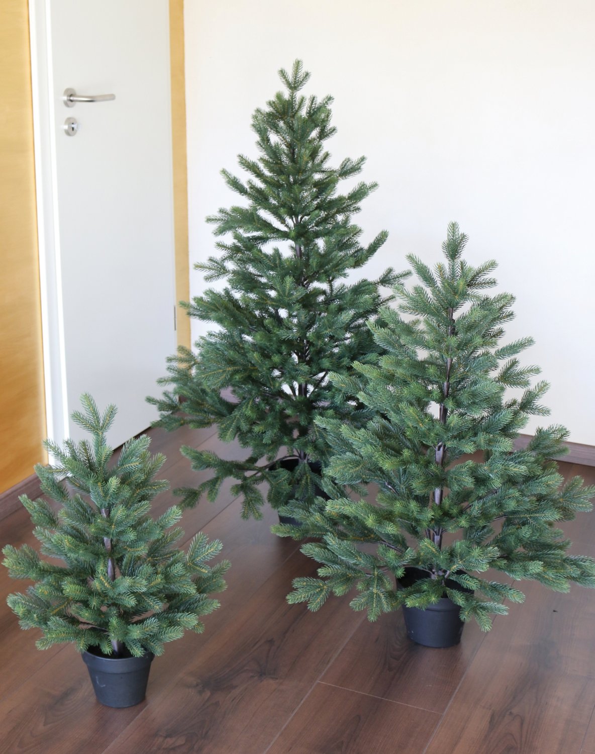 2056 883 a3 Искусственная елка в горшке, 90 см, зеленая H-andreas 