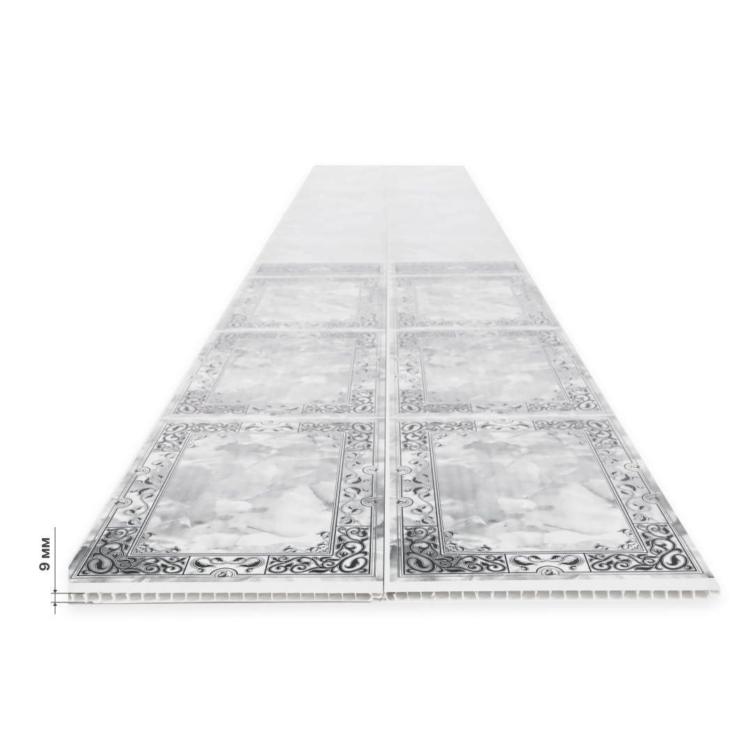 Панель пласт. "Фриз" Барон 102 Черный 2,7*0,25 STSR-439 АКВАТОН Novita - Вид №6