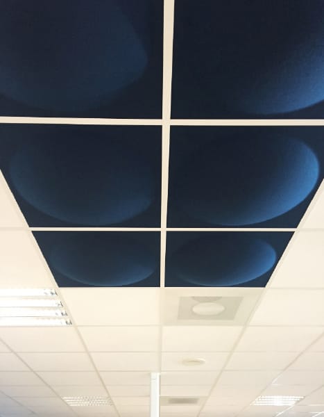 Звукопоглощающая потолочная плитка из полиэфирного волокна Slalom ECOrange ARCH-00085253 - Вид №5