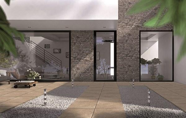 GRANULATI ZANDOBBIO Подъездной уличный пол из керамогранита Hardscape porcelain sun-id-1382035 - Вид №1