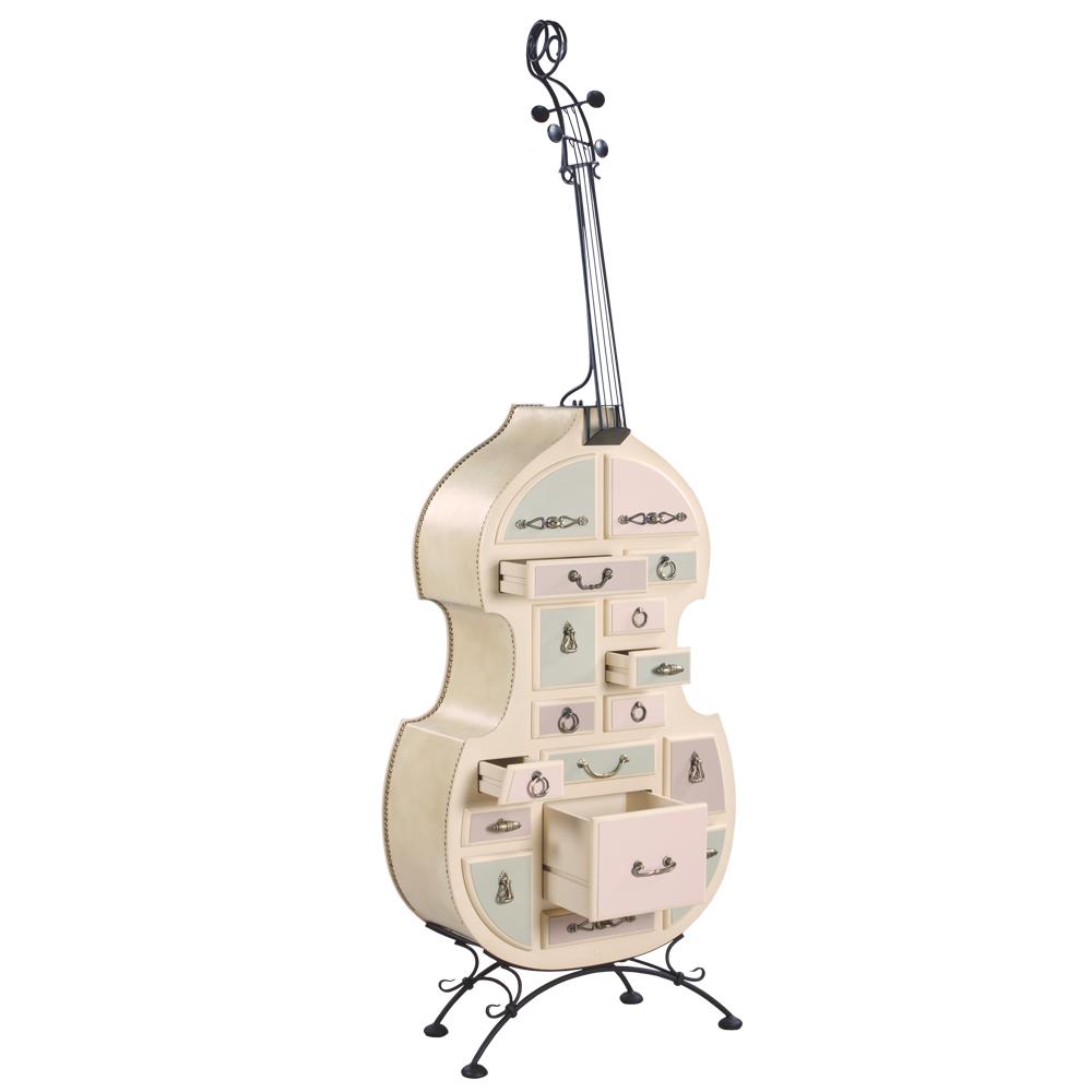 11494 Подставка Контрабас-Комод Акварель BOGACHO 4627138205945 - Вид №2