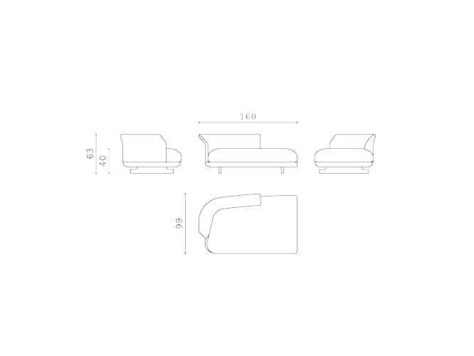 Модульный тканевый диван CPRN HOMOOD Shapes 2025 ARCH-00039487 - Вид №5