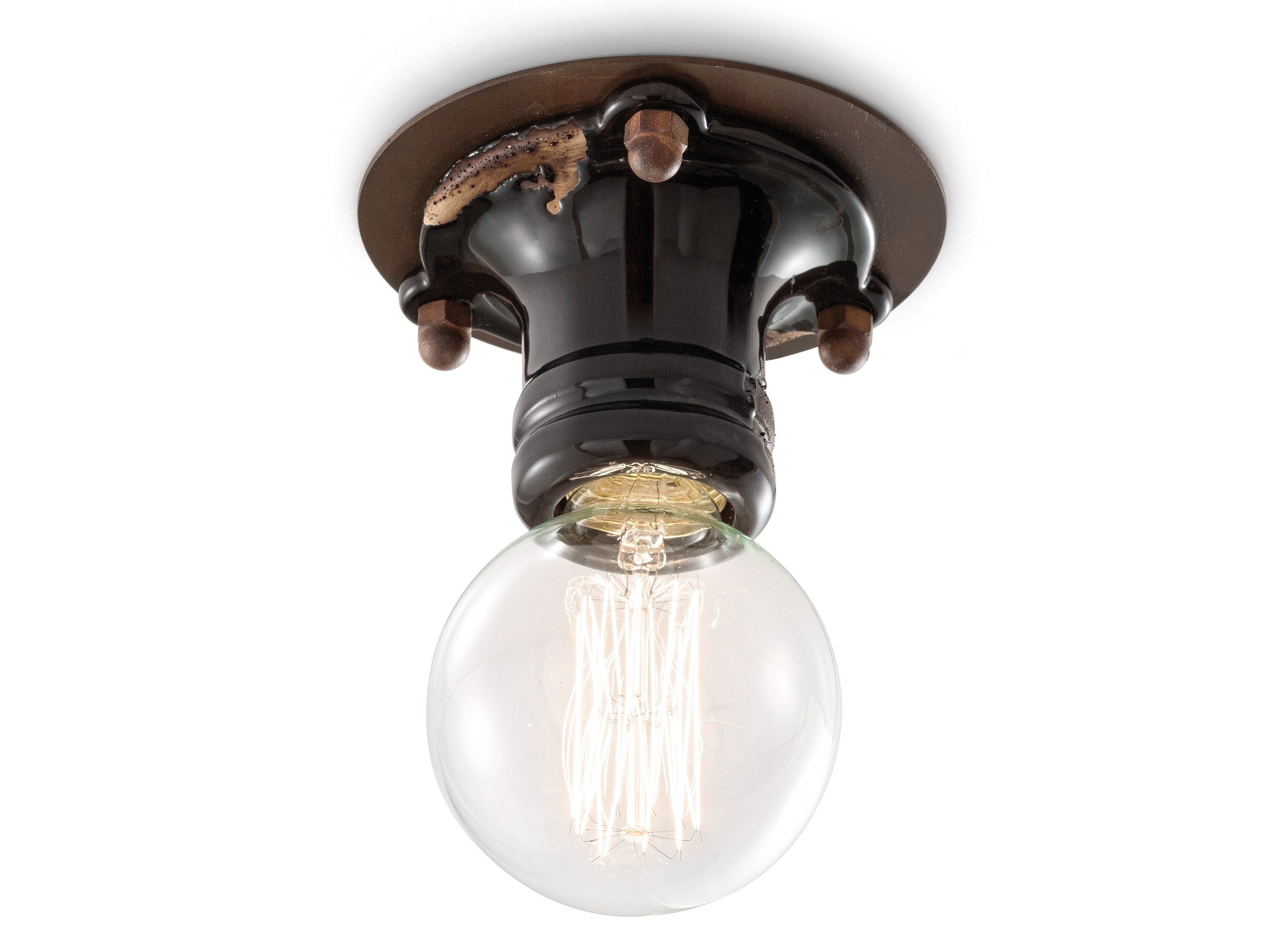 Керамическая потолочная лампа FERROLUCE трубы ARCH-00130354 - Вид №1