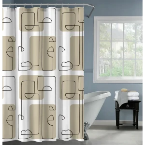 Штора для ванной SWENSA Two - защита от брызг в элегантном дизайне 89379299