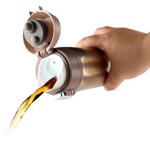 V600 brown-chocolate Термокружка 450 ml Asobu Diva Cup  - Вид №3