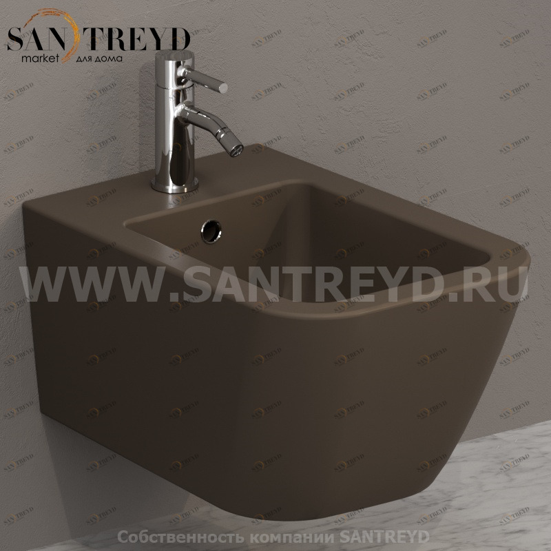 STS10CS Биде подвесное STONE Ceramica Globo