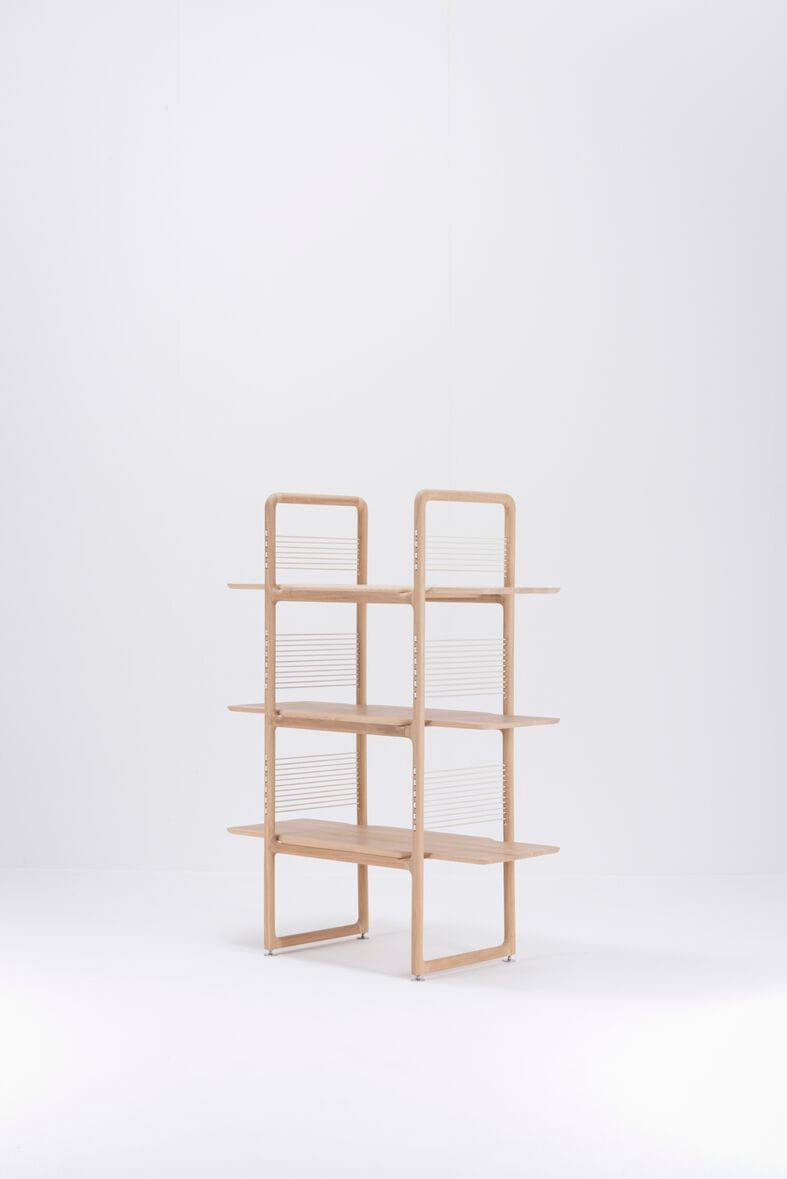 Двухсторонний книжный шкаф из дуба Gazzda MUSE ARCH-00032001 - Вид №5