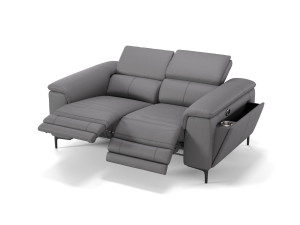 2-местный кожаный диван