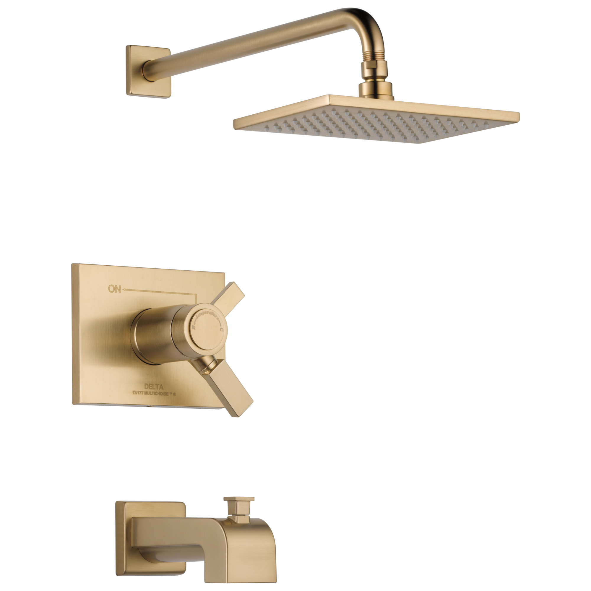 T17T453-CZ-WE Для ванны и душа TempAssure® серии 17T Delta Faucet Vero Шампанское бронза