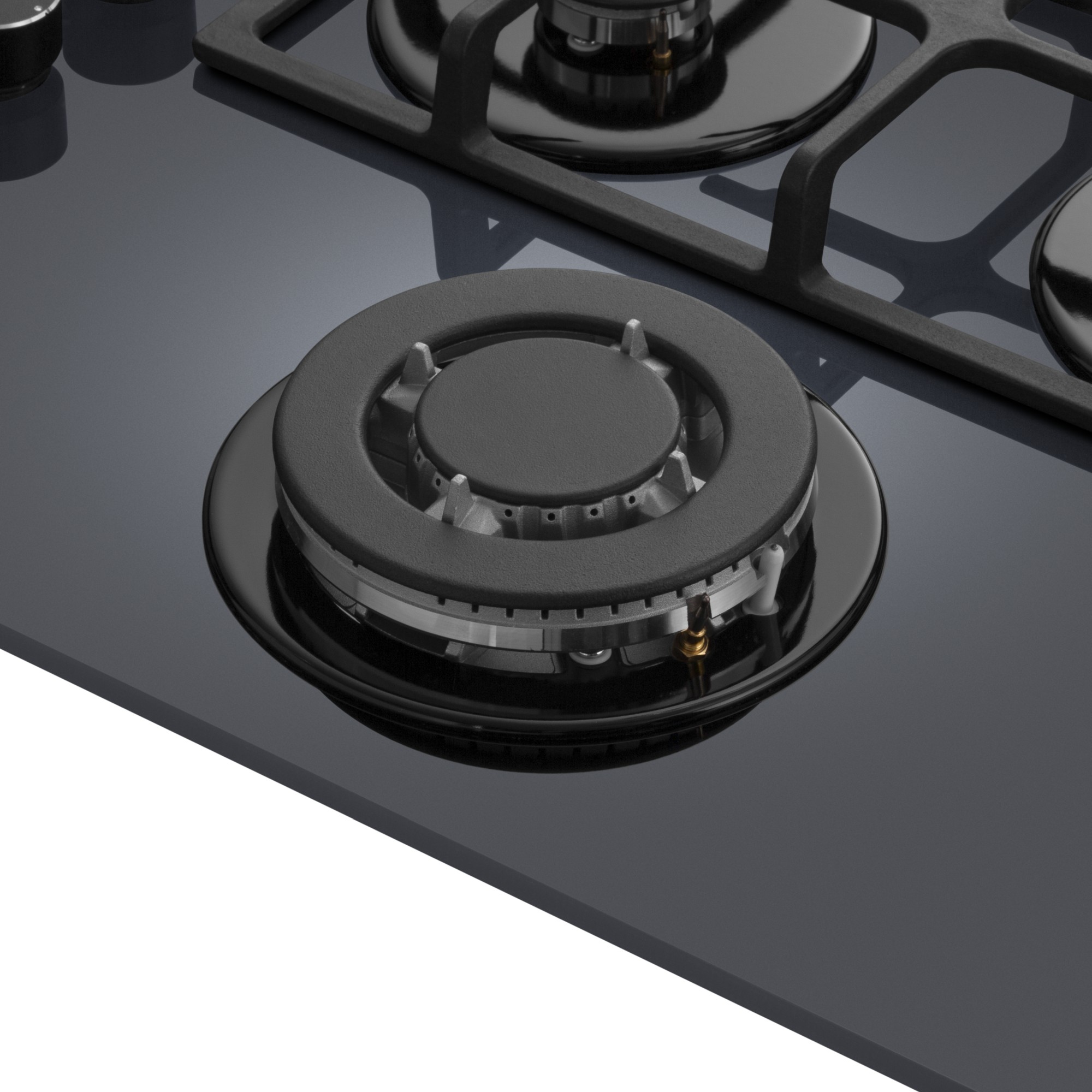 9202537 Газовая варочная поверхность Meferi MGH604GR GLASS ULTRA STDN-0064788 - Вид №6