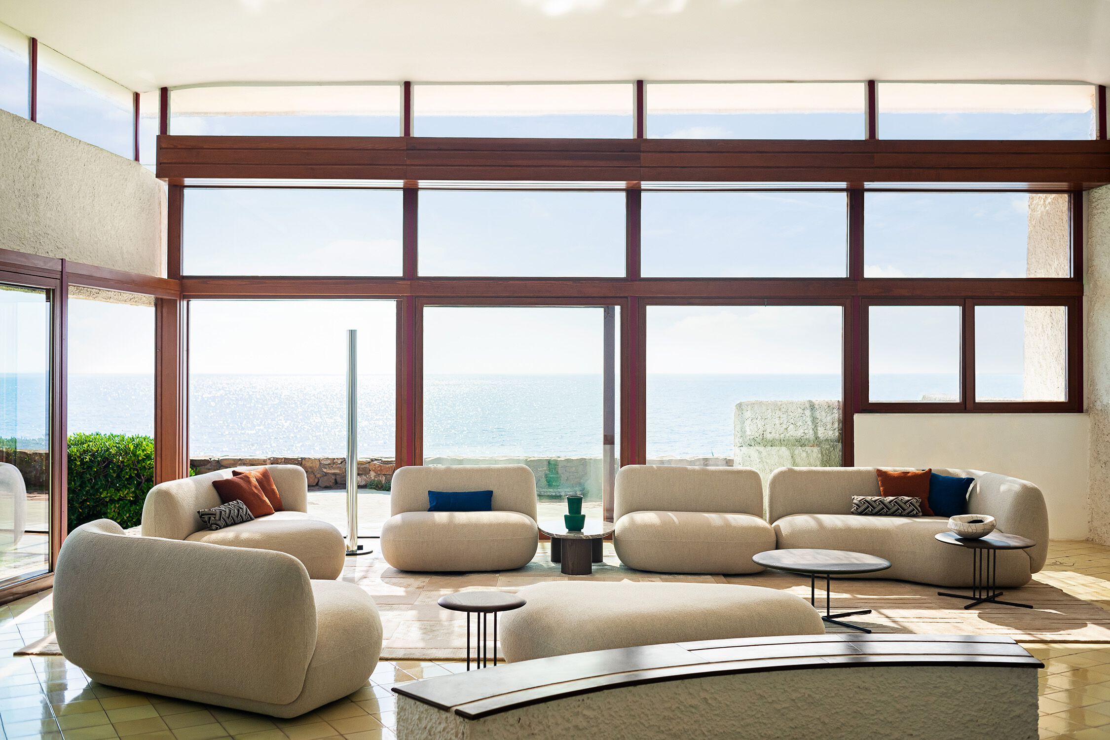 Модульный тканевый диван Potocco Jade ARCH-00032331 - Вид №7