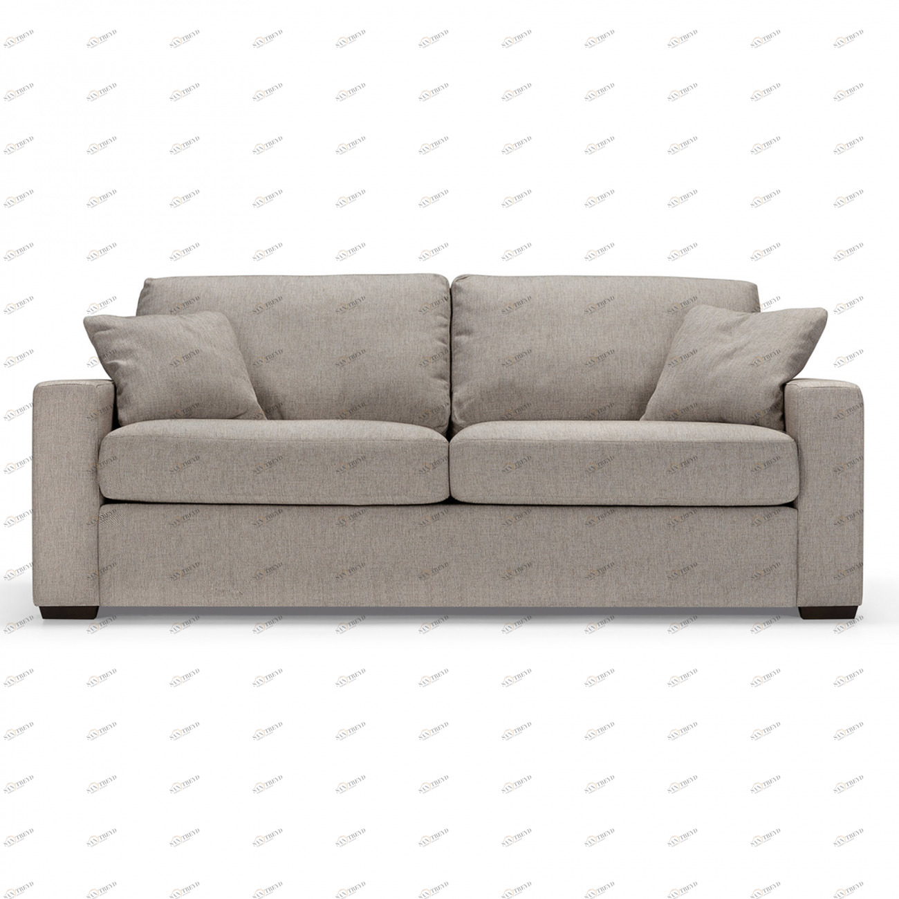 Диван Phoenix трехместный прямой светло-серый SITS PHOENIX 192487 Серый