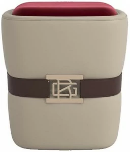 Reiggi Квадратный пуф из искусственной кожи  Ra308