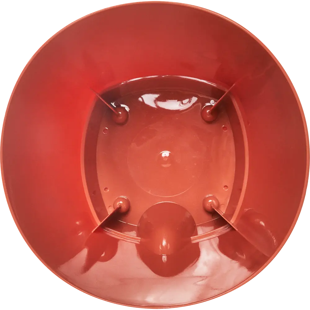 Горшок цветочный Ingreen Amsterdam ø20 см v4 л пластик коричневый STLM-2168051 - Вид №2