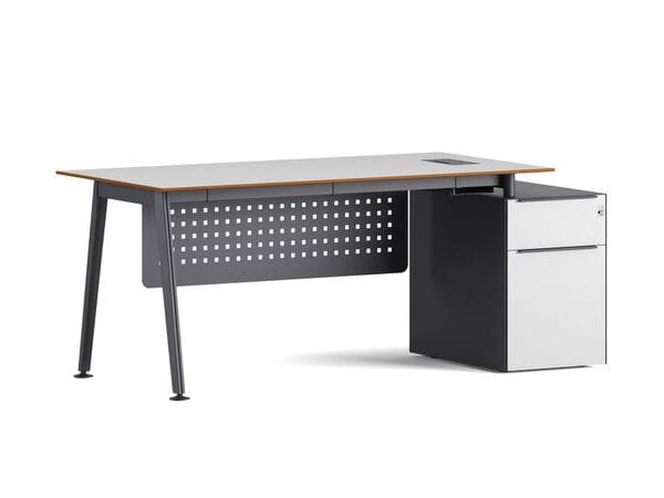 Деревянный прямоугольный стол с ящиками Ersa HANA ARCH-00100596