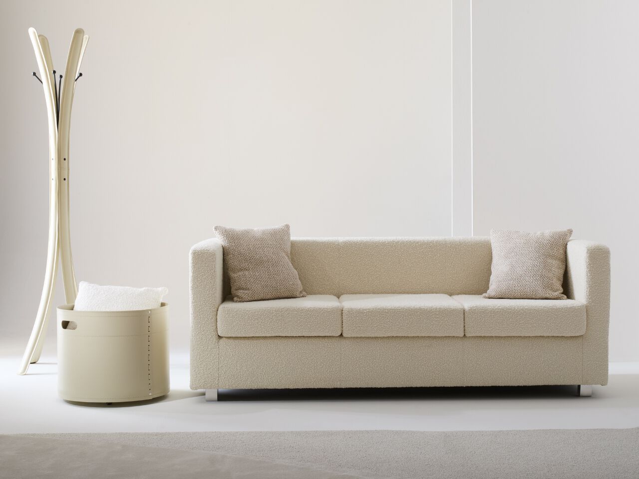 3-местный кожаный диван Julia Italia Quadra ARCH-00118330 - Вид №1