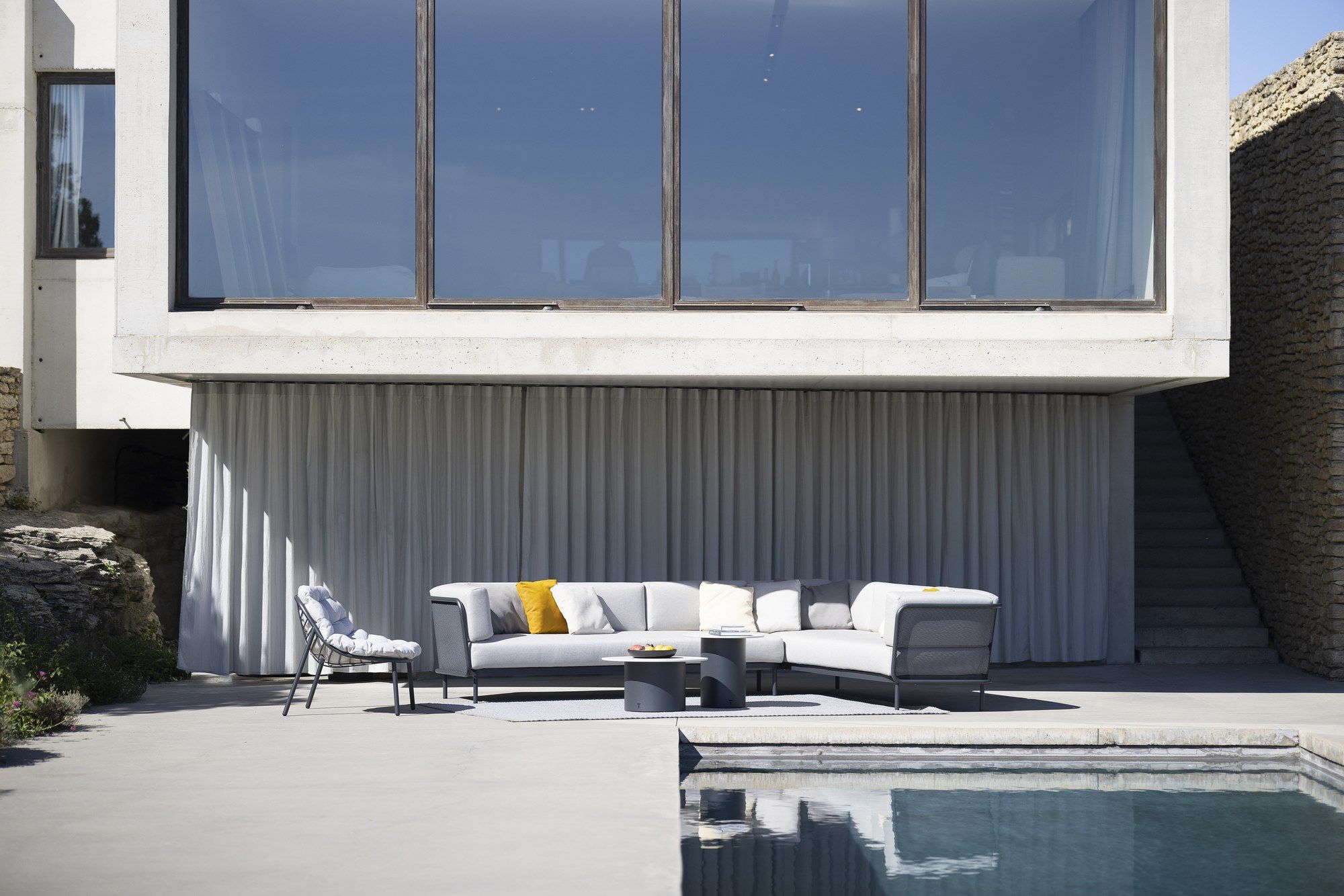 Тканевый модульный садовый диван Todus Baza ARCH-00073566 - Вид №10