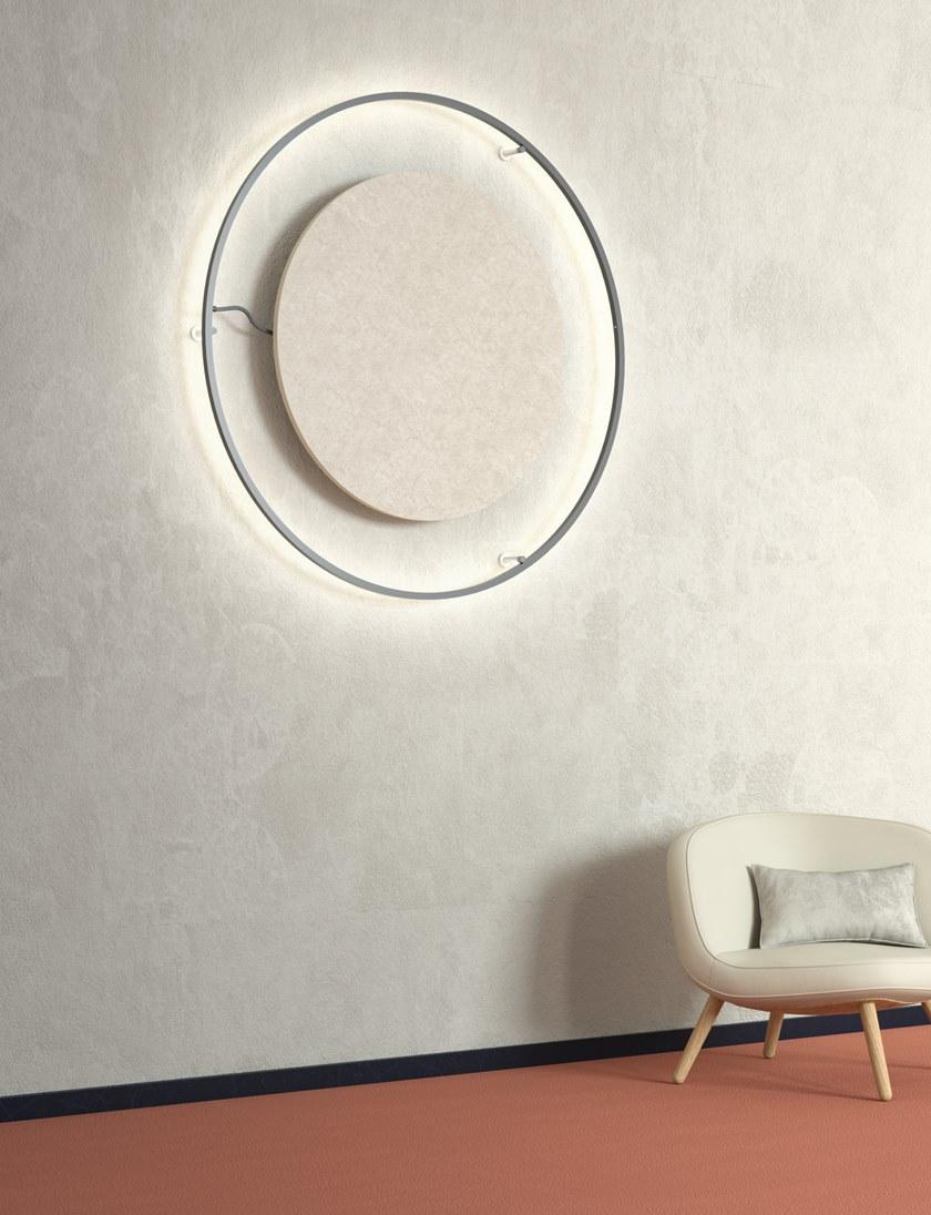 AXOLIGHT Звукопоглощающий настенный светильник U-light sun-id-1413640 - Вид №1