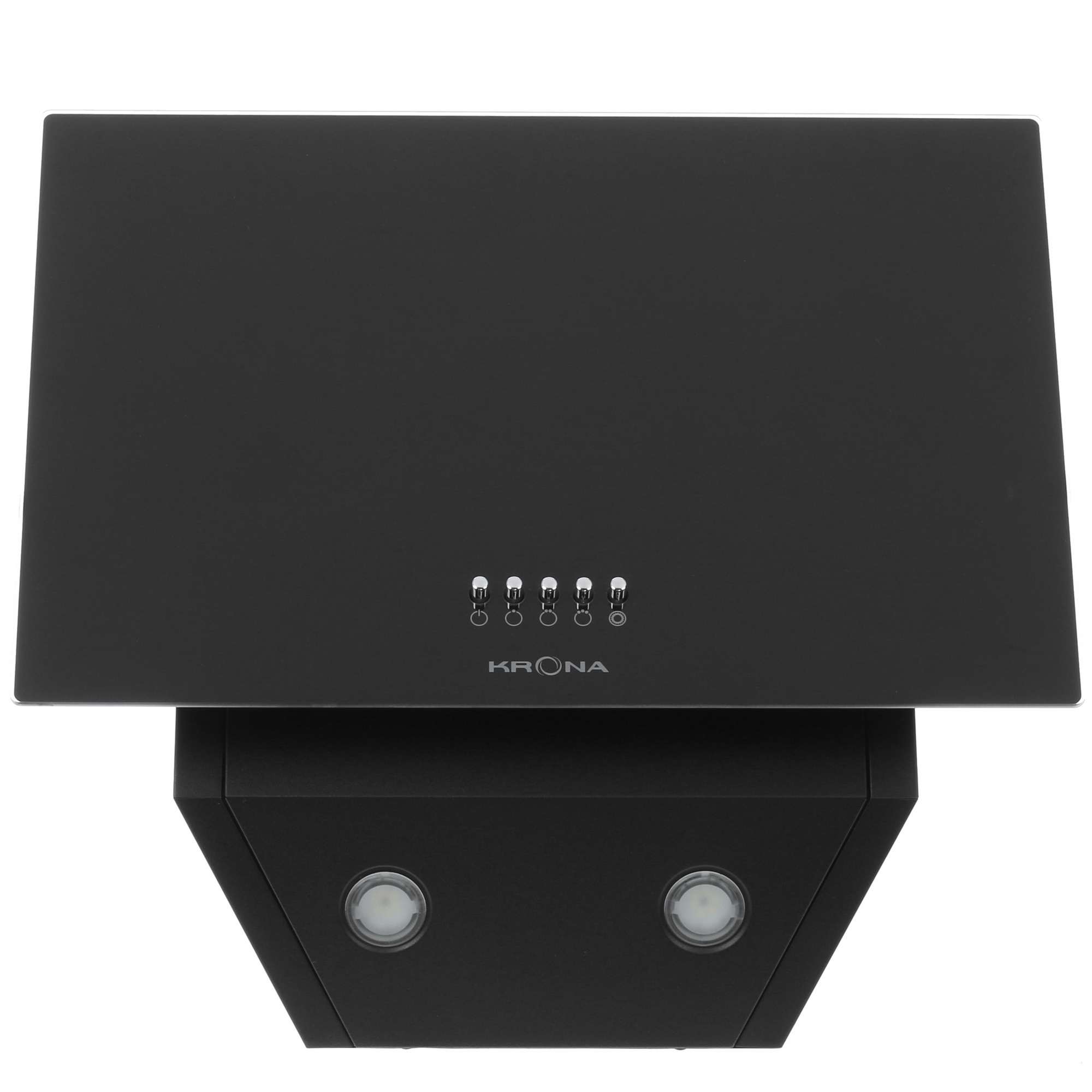 1611851 Вытяжка наклонная KRONA GABRIELE 500 black PB черный STDN-0083459 - Вид №1