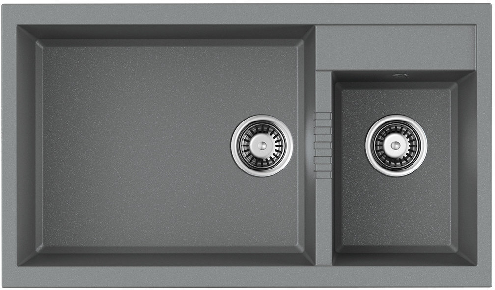 Кухонная мойка Tedori 86-2-LB GR OMOIKIRI