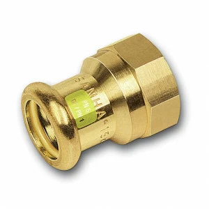 11127042114 SANHA 11270G пресс-фитинг газ, бронза, муфта переходная ВПр-ВР 42x11/4 мм