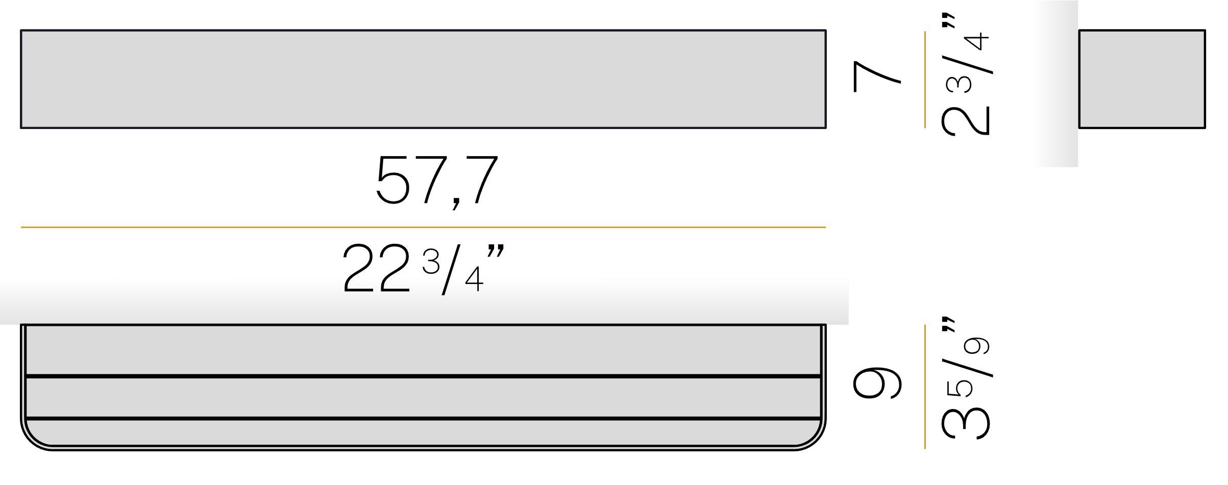 Алюминиевый светодиодный настенный светильник Panzeri Toy R ARCH-00120775 - Вид №11